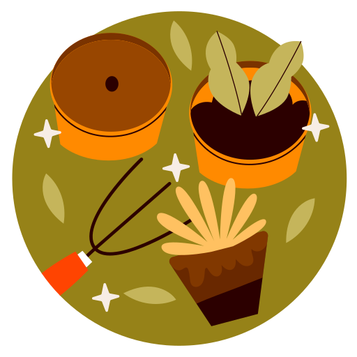 Gardening free sticker