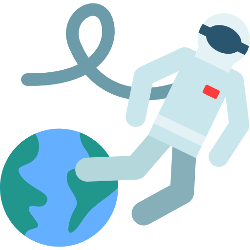 astronauta icono gratis