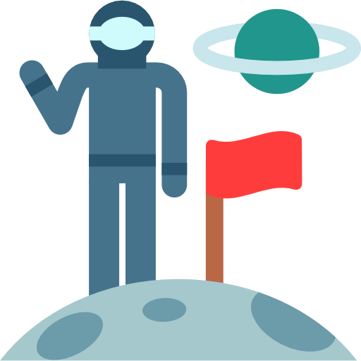 astronauta icono gratis