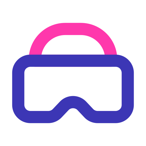 gafas vr icono gratis