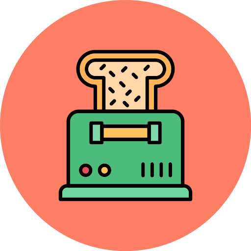 Toaster Generic color lineal-color icon