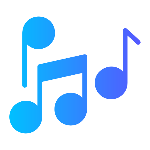 notas musicales icono gratis