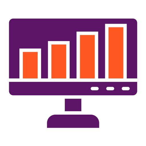 gráfico de barras icono gratis