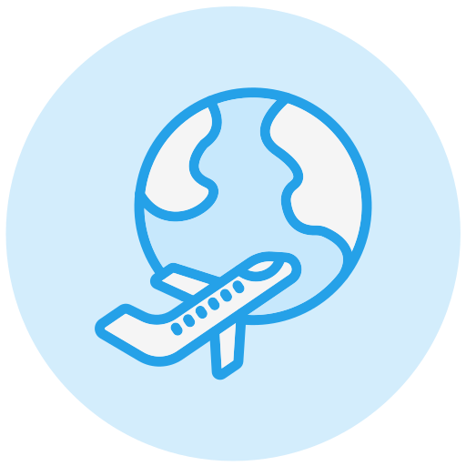 Путешествовать бесплатно иконка