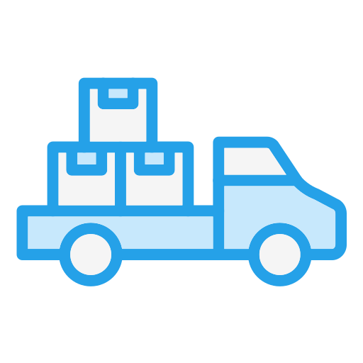 Delivery truck Generic color lineal-color icon