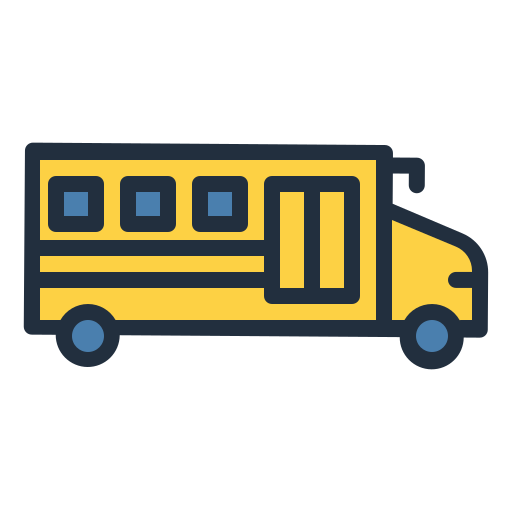 Bus Generic color lineal-color icon