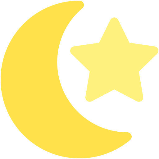 Moon Generic color fill icon