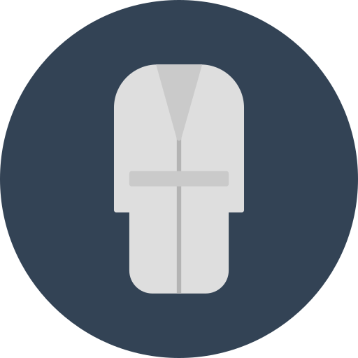 목욕 가운 무료 아이콘