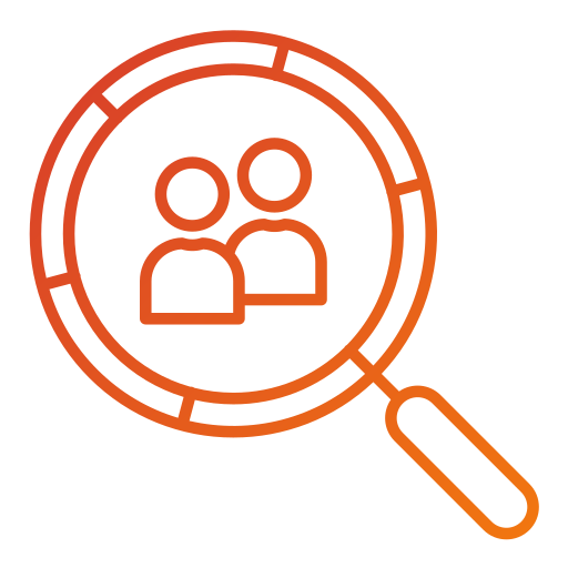 Demografía icono gratis