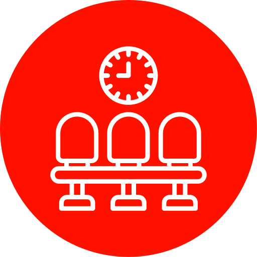 sala de espera icono gratis