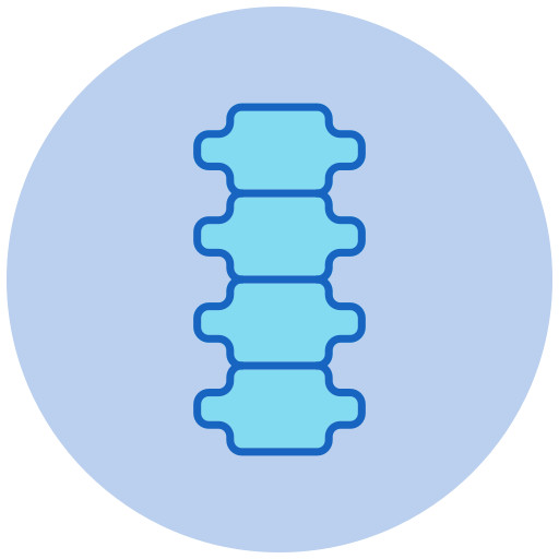 Columna vertebral icono gratis