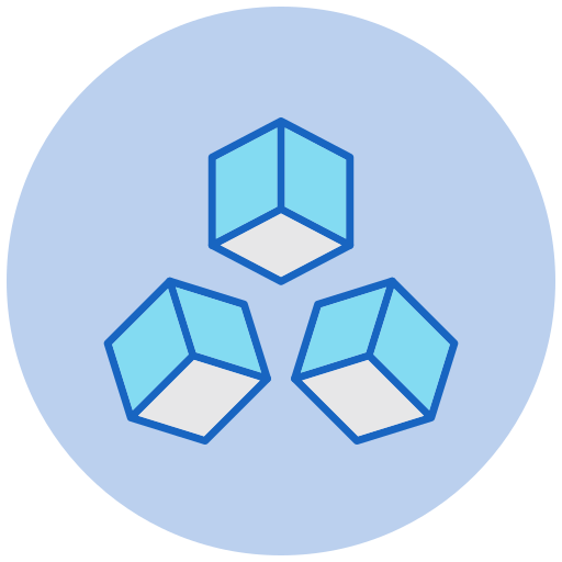 Ice cubes free icon