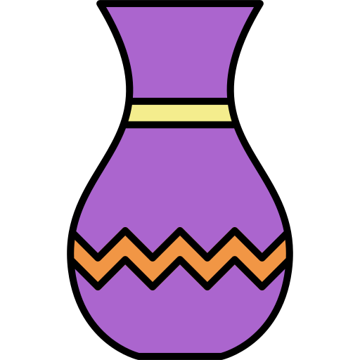 Vase Generic color lineal-color icon