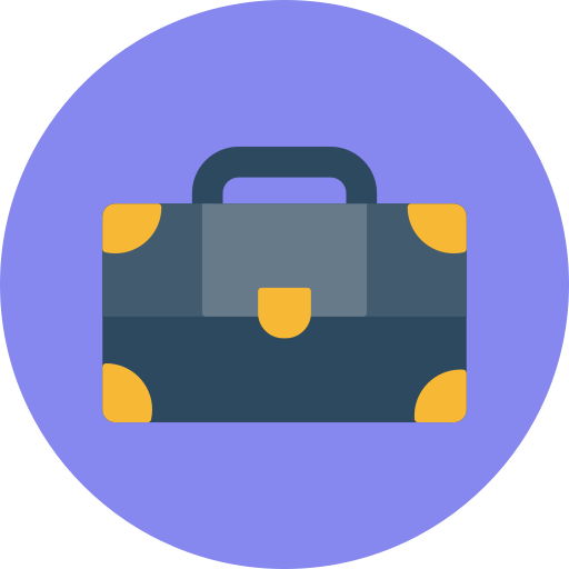 Suitcase Generic color fill icon