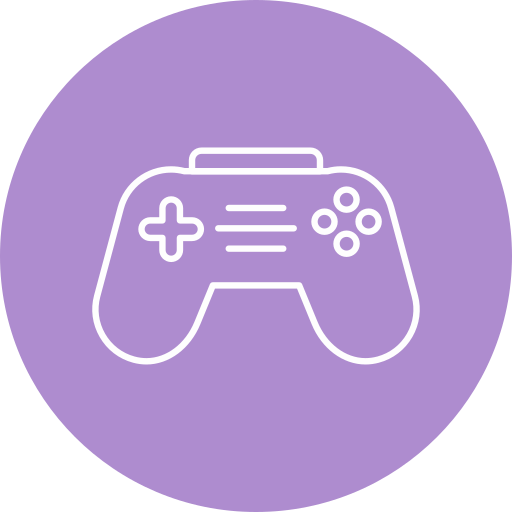 Joystick Generic color fill icon