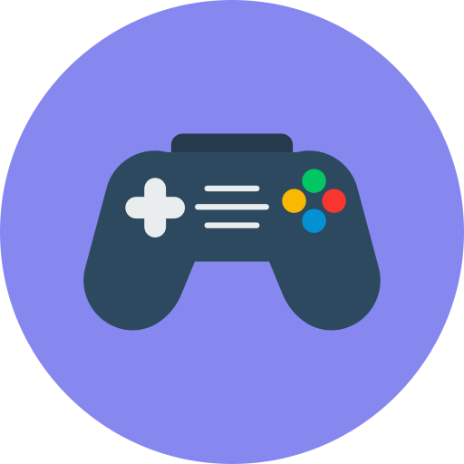 Joystick Generic color fill icon