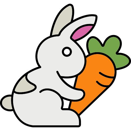 Bunny Generic color lineal-color icon