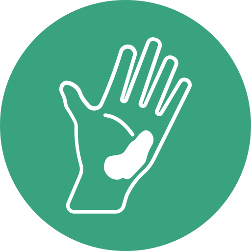 Wound - Free hands and gestures icons