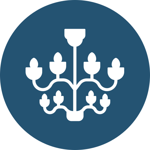 candelabro icono gratis