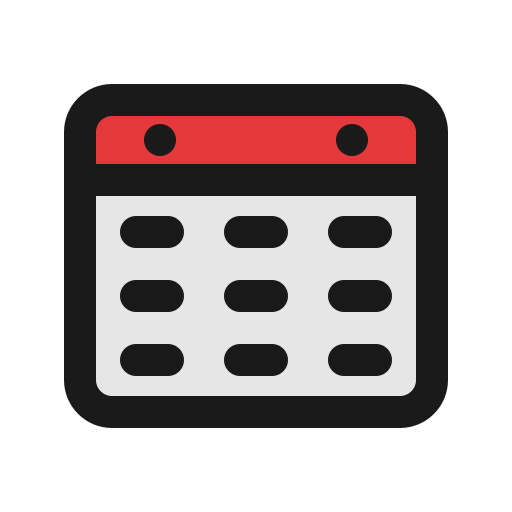 calendario icono gratis