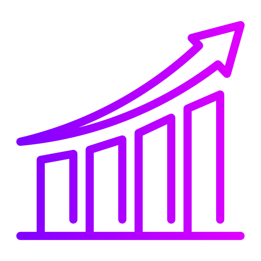 Growth Generic Gradient Outline Icon