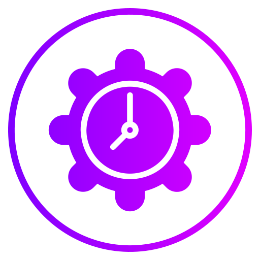 gestión del tiempo icono gratis