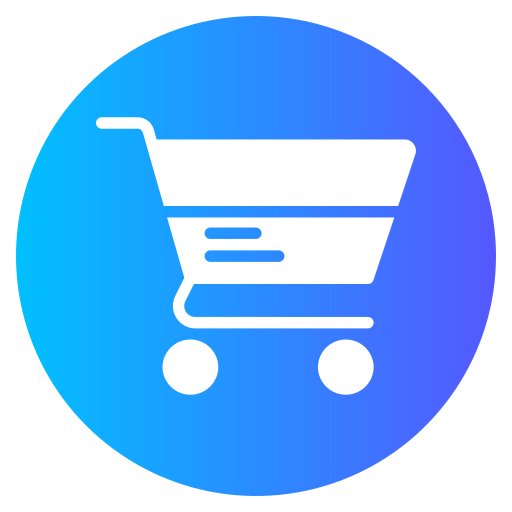 Shopping cart Generic gradient fill icon