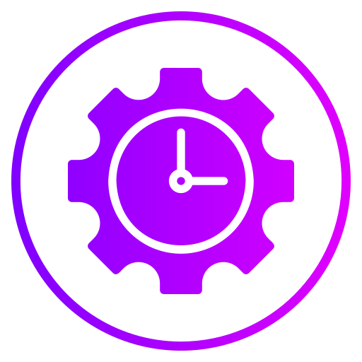 gestión del tiempo icono gratis