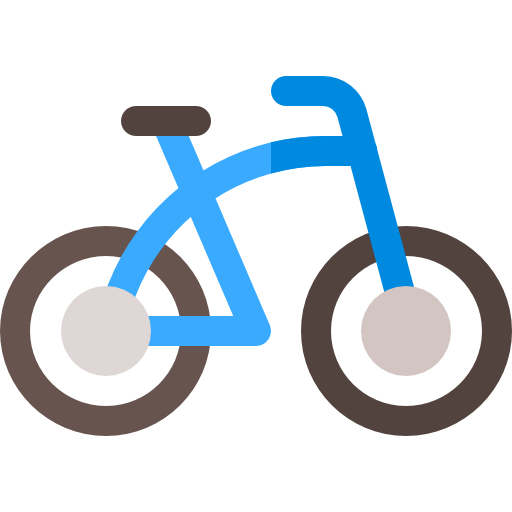 Bicycle icon Basic Rounded Flat