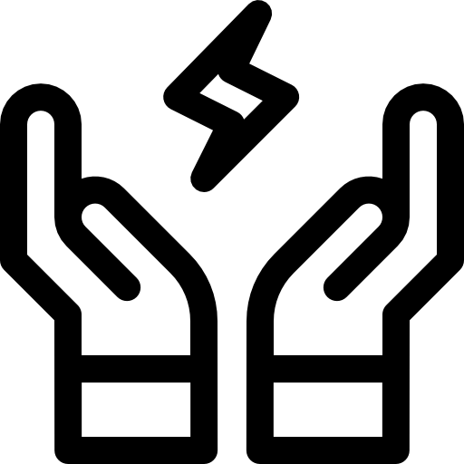 ahorra energía icono gratis