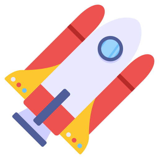 Spaceship Generic color fill icon