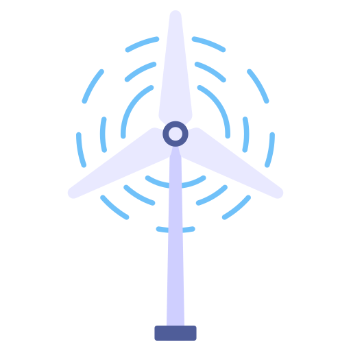 turbina eólica icono gratis