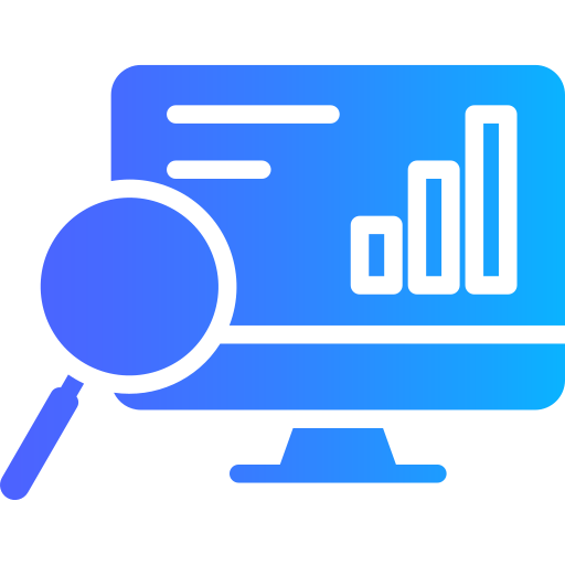 análisis de los datos icono gratis