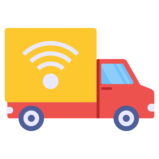 camión icono gratis