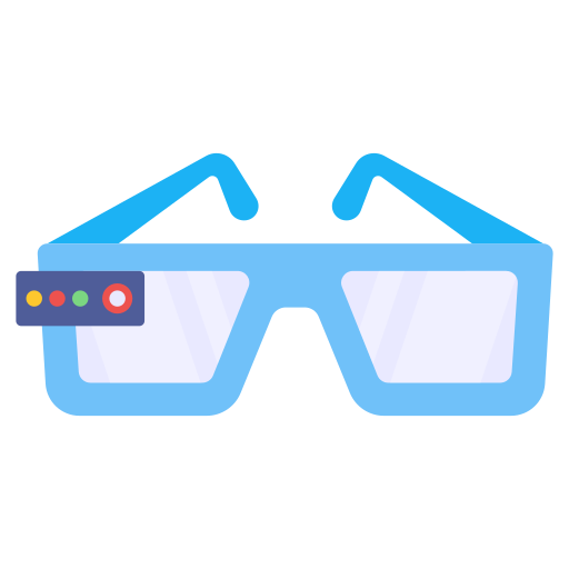 gafas 3d icono gratis