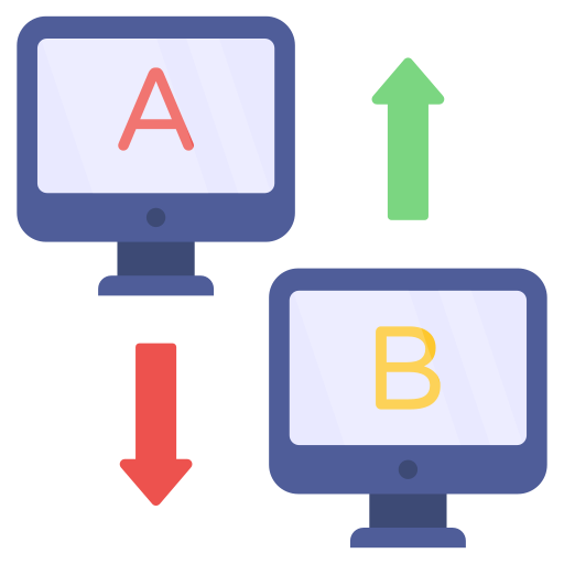 prueba de ab icono gratis