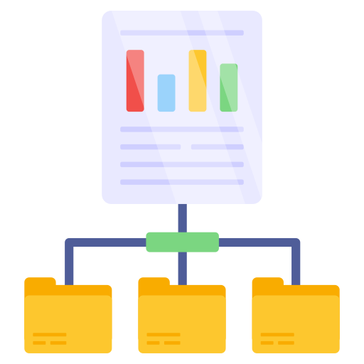 reporte de negocios icono gratis