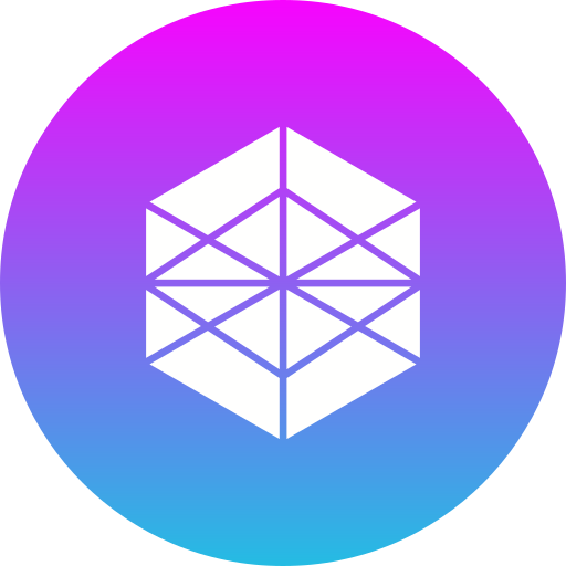 Geometrical Generic Gradient Fill Icon