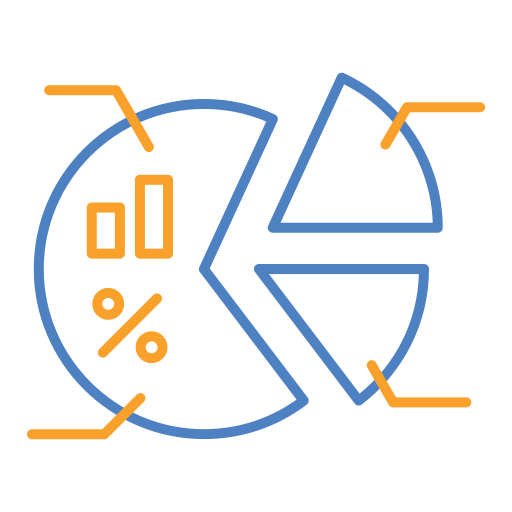 gráfico circular icono gratis