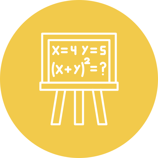 Algebra - Free education icons