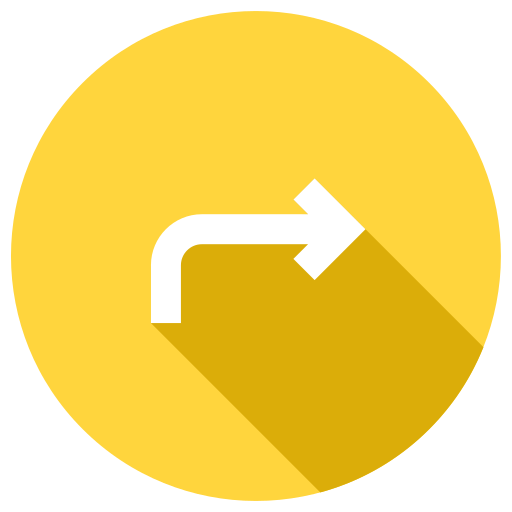 Turn right - Free arrows icons