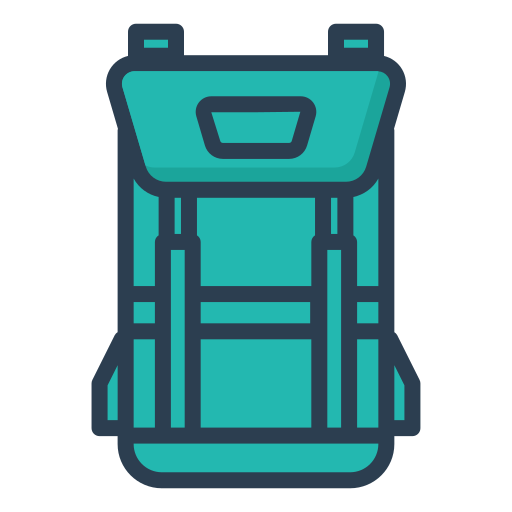 Backpack free icon Backpack free icon