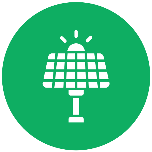 panel solar icono gratis