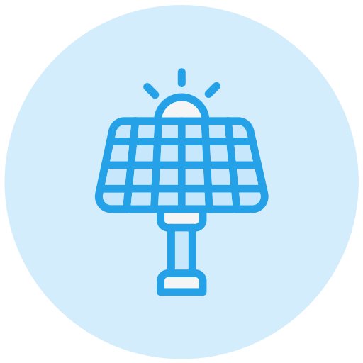 panel solar icono gratis