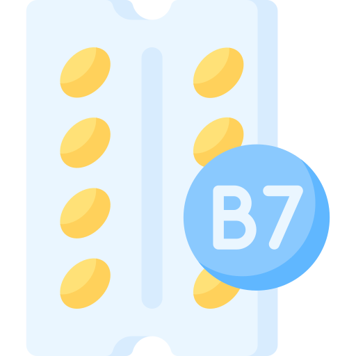 vitamina b7 icono gratis