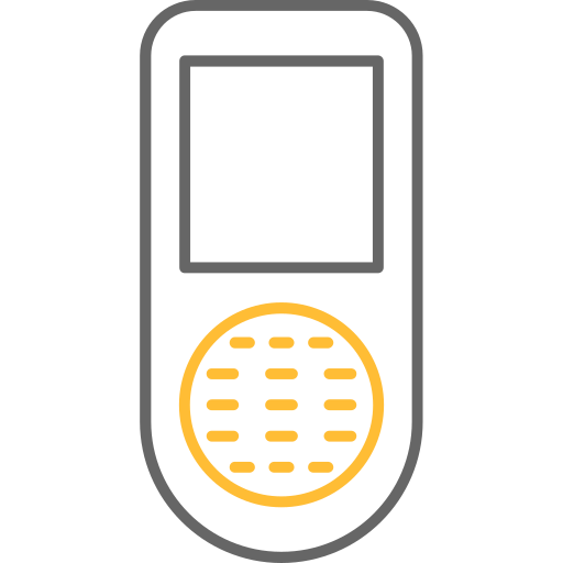 telefono viejo icono gratis