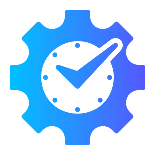 gestión del tiempo icono gratis