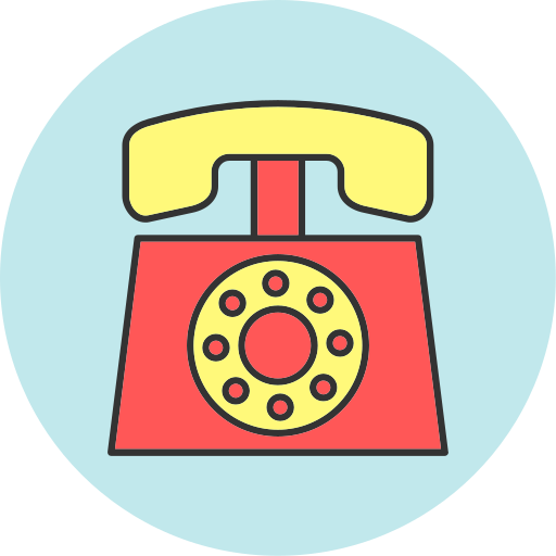 telefono viejo icono gratis