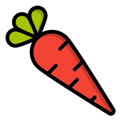 Carrot Generic color lineal-color icon