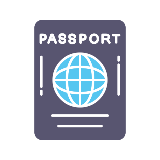 Passport Generic color fill icon